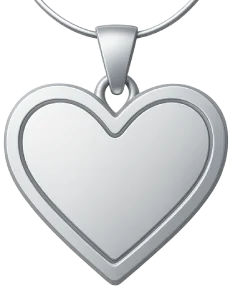 Heart pendant icon